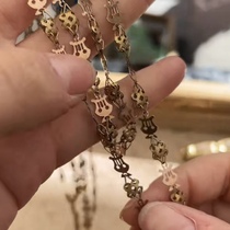 5 4 12k gold antique old chain