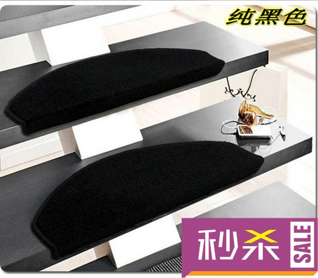 Tim đẹp hộ gia đình không trơn trượt cầu thang thảm bước vuông tự mồi bước mat mat mat sàn góc tùy chỉnh giá thảm cuộn trải sàn