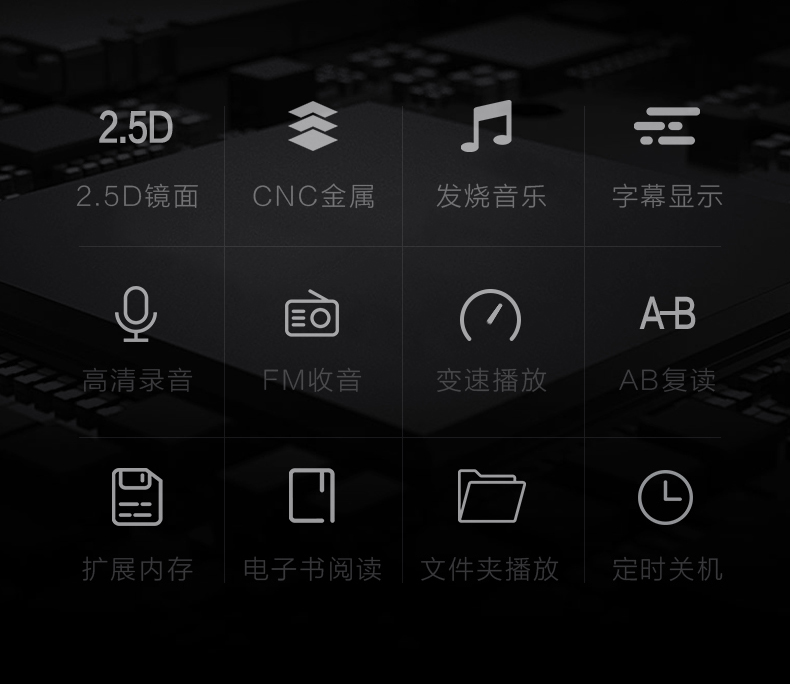 Máy nghe nhạc thể thao mp3 Bingjie K3 mini với màn hình siêu mỏng Walkman - Máy nghe nhạc mp3 