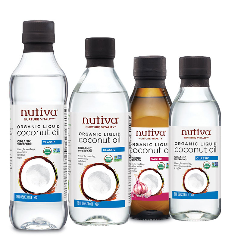 美国优缇天然冷压榨初榨食用油椰子油护肤护发范冰冰推荐236ml