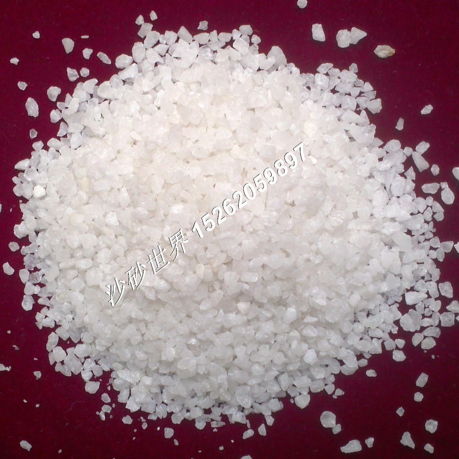 Quartz sand High purity quartz sand High white quartz sand Pure white quartz sand Quartz plate special sand Silica sand