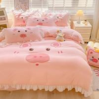 Свинья детская нефрита [голый спальный уровень обновленная супер мягкая ткань]