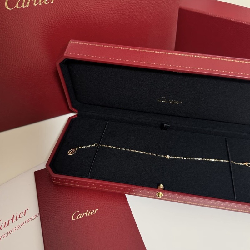 Cartier Cartierd Amour Series 9-Point Small Flying Saucer Bracelet Diamond 18K Rose Gold