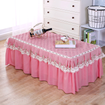 Fabric tea table tablecloth table bedside cabinet cover TV cabinet dust cover multi-use cover rectangular living room