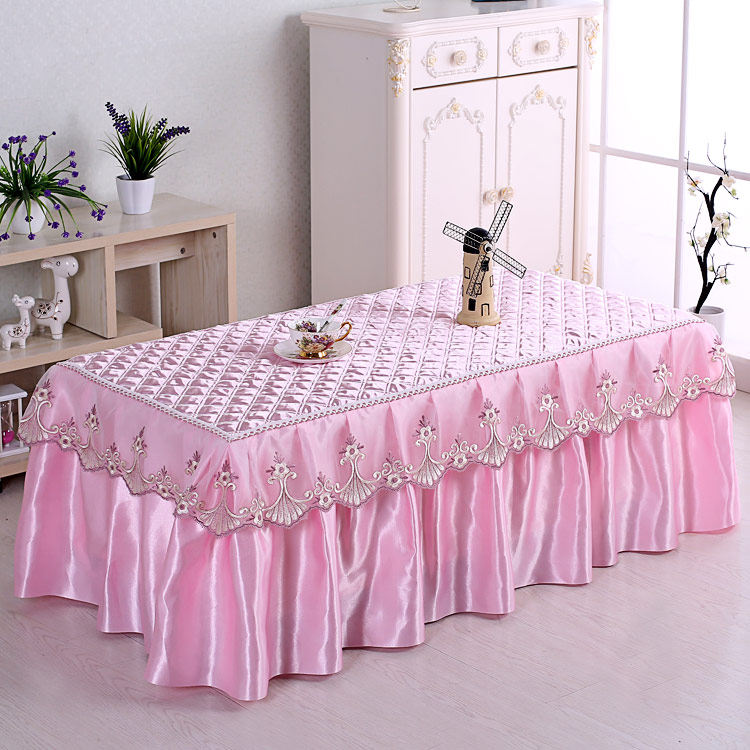 New fabric lace coffee table cover set dining table tablecloth TV cabinet cover cloth bedside table rectangular living room home