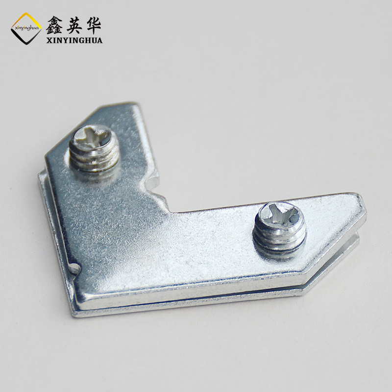 Aluminum alloy picture frame photo frame assembly 90-degree right-angle hardware accessories corner code corner splicing pieces fixed outer frame pieces