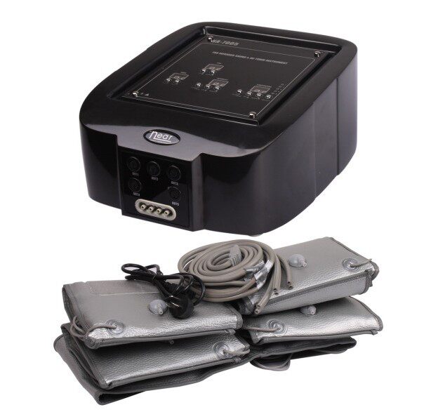 Five-piece set of far infrared gas wave meter pneumatic lymphatic detoxicator fever inflatable all-round beauty beauty beauty instrument