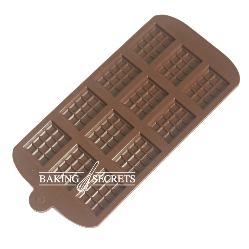 12 khuôn sô cô la nhỏ, bánh phở, khuôn silicon trang trí nhỏ, trang trí Mousse Pháp West Point - Tự làm khuôn nướng khuôn làm bánh flan