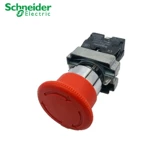 Оригинальный Schneider Tealling/срочный переключатель кнопки остановки xb2-bs542c вращение сброс xb2bs544c 1 Обычно закрытый