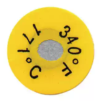 US OMEGA original imported TL-S-100_105_120_140_160 irreversible temperature measurement label