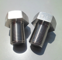 1 5 teeth 304 stainless steel fine teeth external hexagon bolt M14M16M18M20*15-20-25-30-40-50