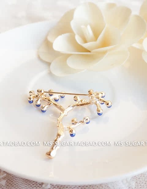 Broche en Alliage argent plaqué or - Ref 1177589 Image 9