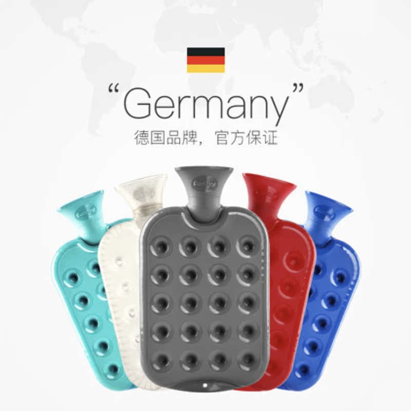 German imports fashy honeycomb air cushion filled with water hot compress warm waist and hip belly large male and female warm hot water bag