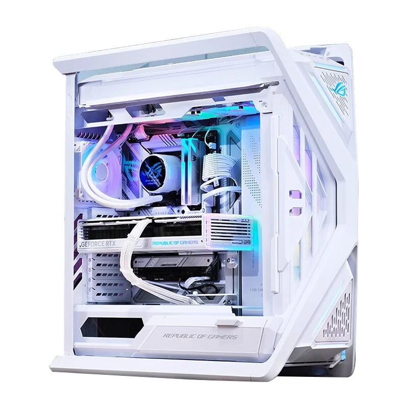 Core 14Th Generation I5/I7 Desktop Assembled Gaming Design Computer Host with Water Cooling, High-Performance 4070S Independent Graphics Card Complete System