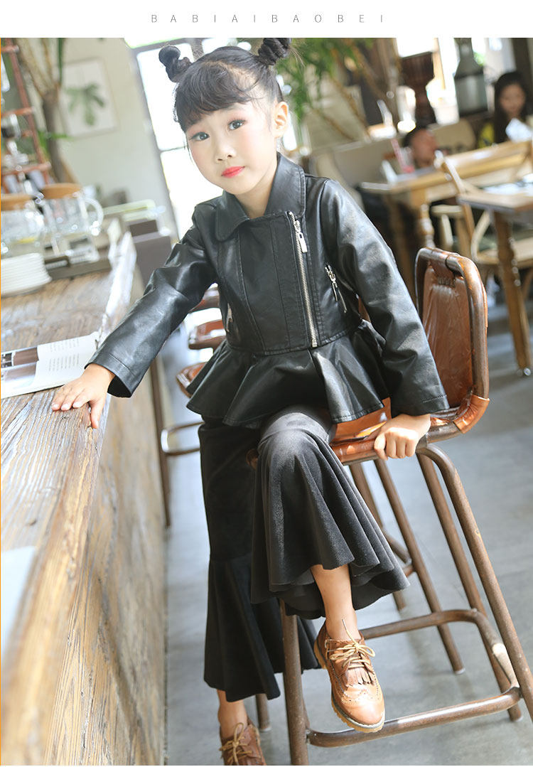 Осенний модный трендовый приталенный комбинезон, детские штаны, бархатные штаны-клёш, 2019, детская одежда, в корейском стиле 墨墨哒 