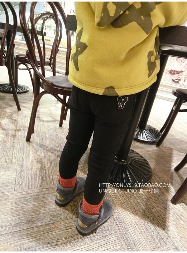 Пуховик, штаны, флисовый карандаш, коллекция 2021, в корейском стиле, детская одежда, увеличенная толщина OTHER / Other 