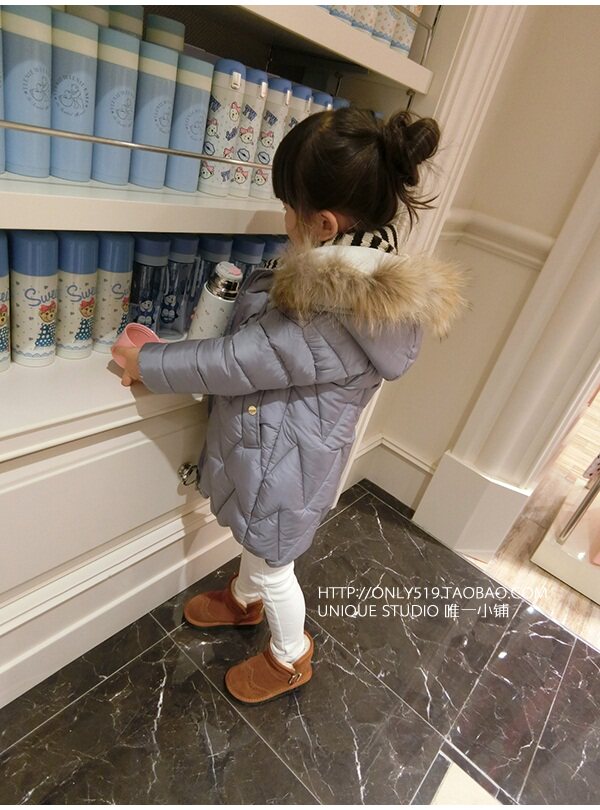 Пуховик, штаны, флисовый карандаш, коллекция 2021, в корейском стиле, детская одежда, увеличенная толщина OTHER / Other 