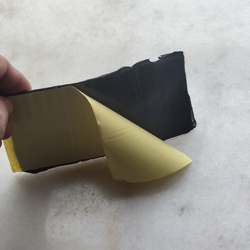 Rubber vibration damping sheet for air conditioner refrigerator compressor - Butyl Sound Deadening Mat 7