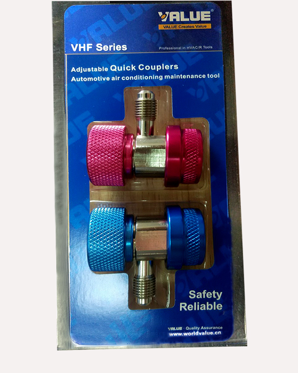 Fly over R134a CAR AIR CONDITIONING GFLUORINE PLUS LIQUID QUICK JOINT LEAPFROG Adjustable With Switch Coolant Conversion Joint