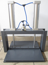 Simple pneumatic flattening machine simple and convenient desktop type easy to use