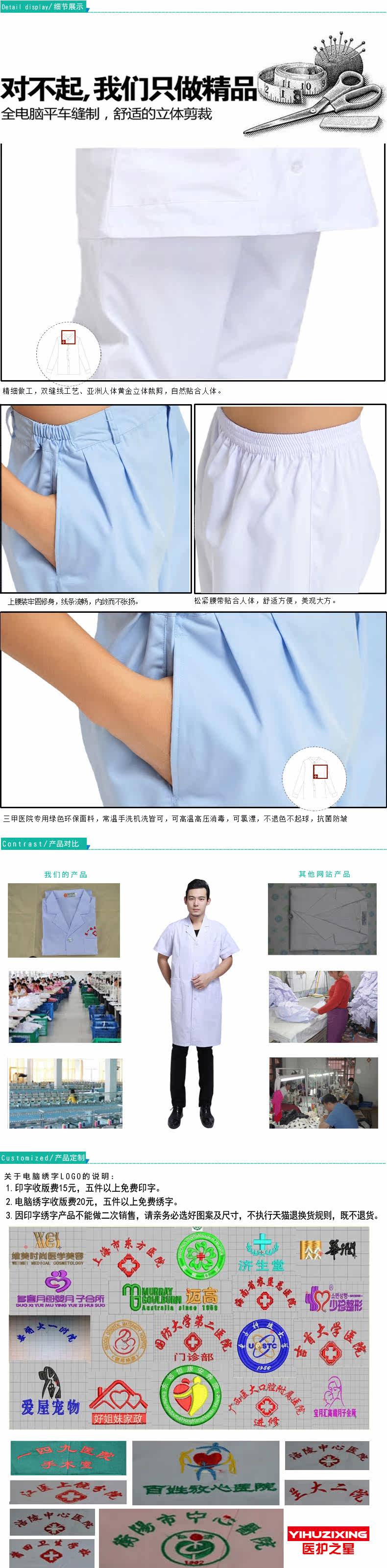 Tenue infirmière YIHUZIXING - Ref 1857809 Image 18