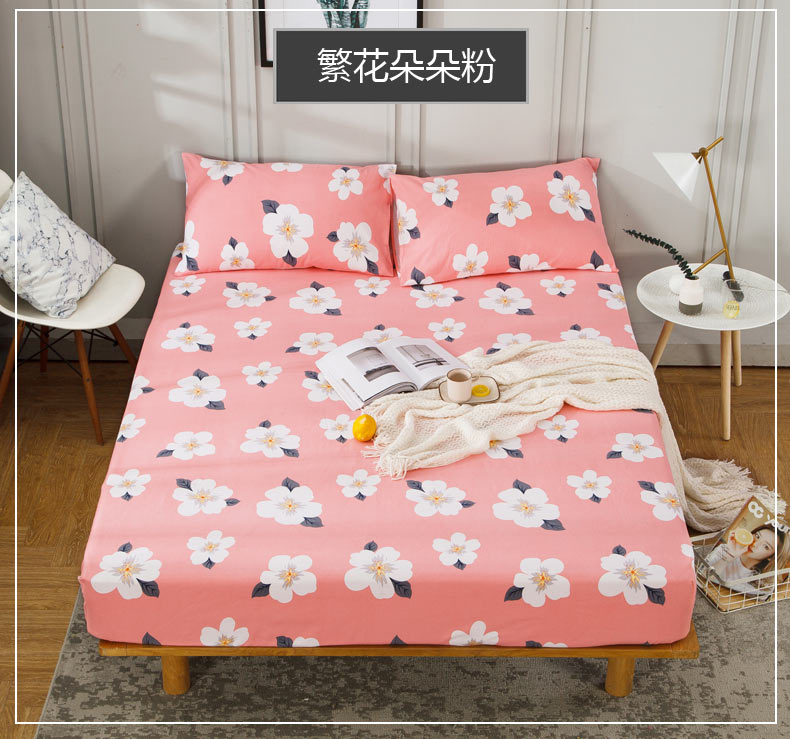 Fitted bedspread mảnh duy nhất của bông cũ thô bông nệm bìa nắp bảo vệ tấm bìa bụi 1,5 / 1,8 m - Trang bị Covers ga chun bọc giường spa