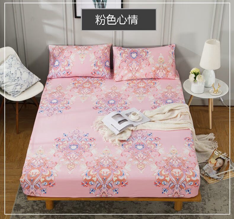 Fitted bedspread mảnh duy nhất của bông cũ thô bông nệm bìa nắp bảo vệ tấm bìa bụi 1,5 / 1,8 m - Trang bị Covers ga chun bọc giường spa