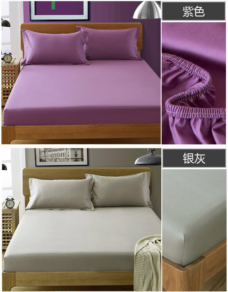 Được trang bị chống trượt bảo vệ tay áo bông một mảnh giường bông bụi che phủ 1,8 m trải giường có thể được tùy chỉnh nệm đề cao - Trang bị Covers Mẫu ga phủ giường