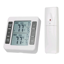 New wireless indoor and outdoor thermometer Electronic thermometer Wireless refrigerator thermometer Cold storage thermometer
