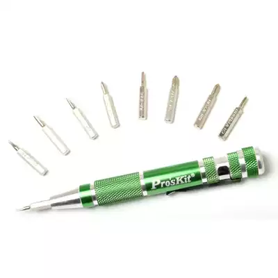 9-in-1 Aluminum alloy handle precision screwdriver set Baogong SD-9814 Portable pen screwdriver Screwdriver