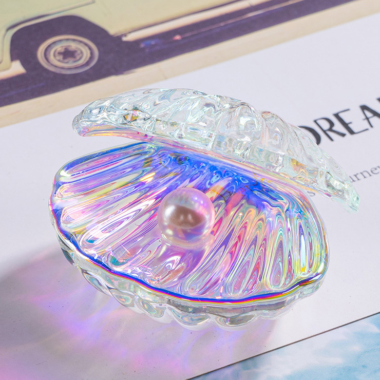 Sun Catcher Colorful Creative Imitation Shell Pearl Decoration Desktop Entryway Glass Crystal Ornament Fish Tank Landscaping Sun Catcher Colorful Creative Imitation Shell Pearl Decoration Desktop Entryway Glass Crystal Ornament Fish Tank Landscaping