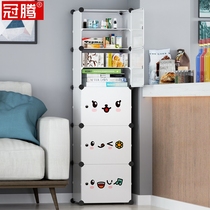 Living room locker against the wall cabinet sofa side cabinet storage large capacity high cabinet modern simple multifunctional economy