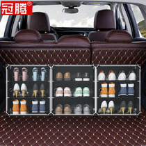 Car shoe box shoes storage artifact football basketball shoes storage box car shoe rack car trunk car car car car car