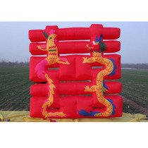 New 2 5 meters 3 meters three-dimensional dragon Phoenix Hi new wedding inflatable arch opening ceremony arch