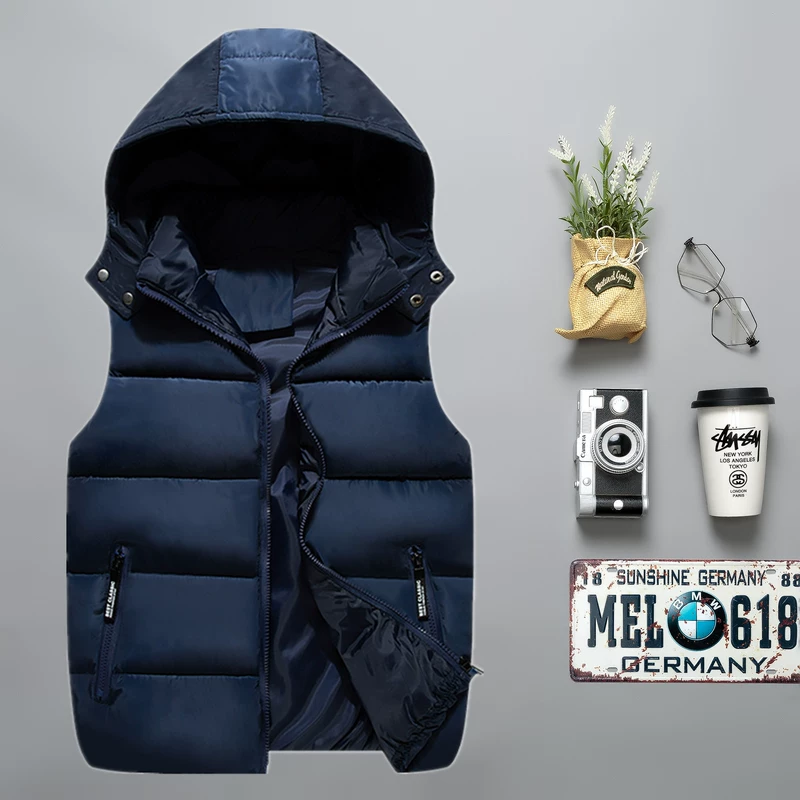 Mùa thu và mùa đông cặp đôi cotton vest nam và nữ overalls sinh viên vest vest DIY quần áo thanh niên hoạt động vest thủy triều áo ba lỗ nam đẹp