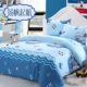 Chăn bông một mảnh đôi nữ mùa đông 1,5 m đơn 1,8m200 × 230 bông lưới đỏ chăn đơn bộ 	chăn phao giá rẻ