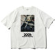 2001: A Space Odyssey T-shirt Kubrick movie t heavy 280g five-quarter sleeves off-shoulder American loose casual