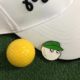 New Golf Malbon ໂລຫະແມ່ເຫຼັກ Mark Mark Cap Clip Langfang Crafts Ball Cap Clip ໃສ່ຕໍາແຫນ່ງບານສີຂຽວ