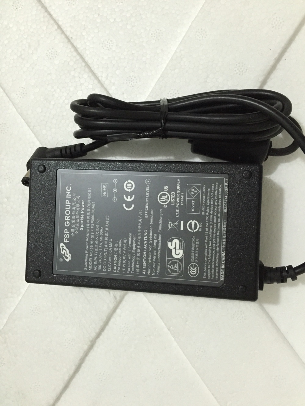 Full Han 12V5A power supply adapter FSP060-DIBAN2 FSP060-DBAB1 4 pin 5 5 power cable