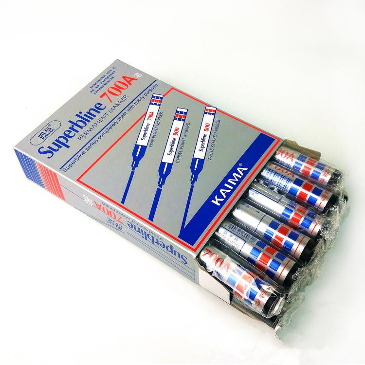 Oil-Based Marker Pen, Large Capacity, Black Outline Pen, Ink, Colored Marker Pen, Large Tip Pen, Non-Fading, Special for Express Delivery