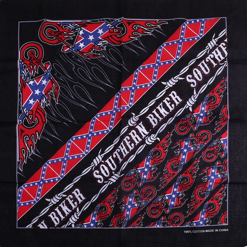 SOUTHERN BIKER hip-hop headband cotton hip-hop big square towel Hiphop sports outdoor motorcycle mask