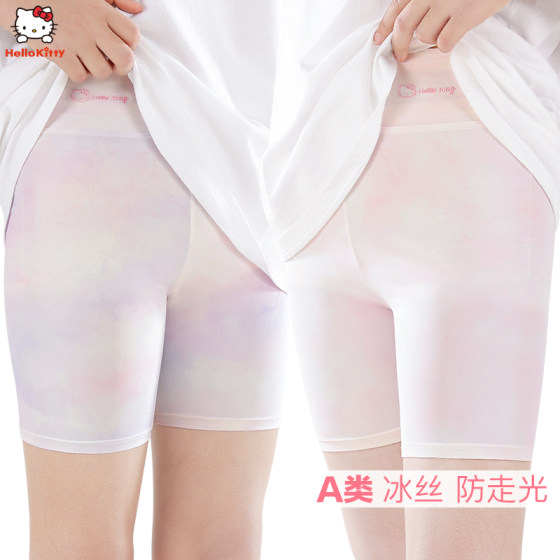 女童打底裤儿童安全裤冰丝鲨鱼芭比裤夏薄款防走光中大童高腰裤子