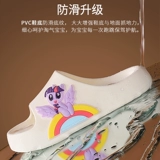 Пони, детские тапочки, нескользящие летние слайдеры для раннего возраста, подходит для подростков