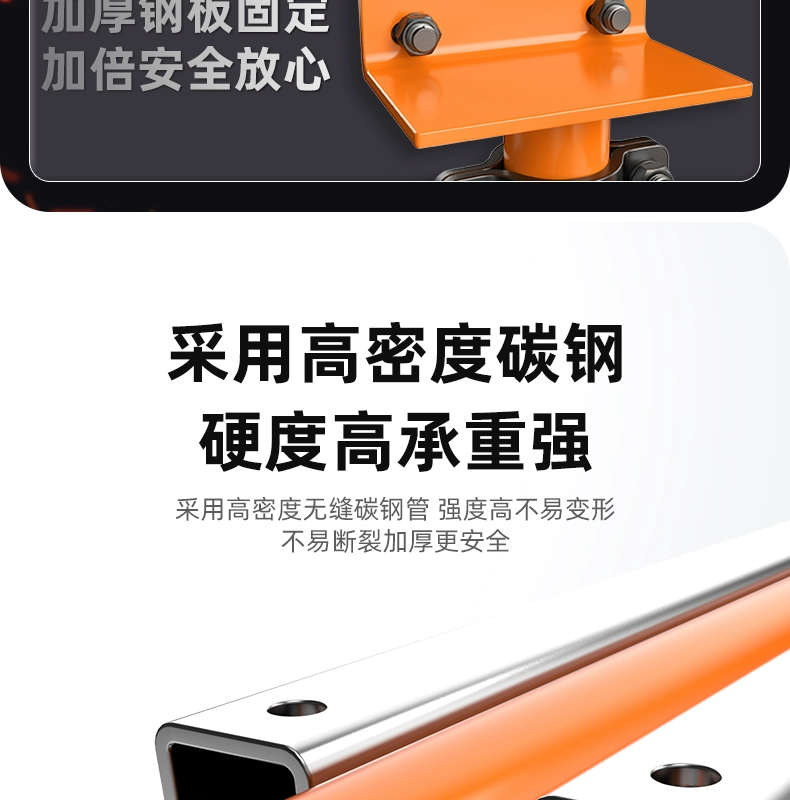 Palăng điện siêu nhỏ Hugong 220v giá treo tường cần cẩu tời gia đình cần cẩu nhỏ giá đỡ cột palang xich keo tay palang xích điện 1 pha