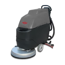 Hugong hand push floor washer commercial industrial factory workshop electric mop supermarket property school station