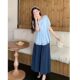 Xiaojijia plus size ເຄື່ອງ​ນຸ່ງ​ຫົ່ມ​ຂອງ​ແມ່​ຍິງ​ການ​ຫຼຸດ​ຜ່ອນ​ອາ​ຍຸ​ການ​ຫຼຸດ​ຜ່ອນ​ການ​ສີ​ຂາວ​ຮູ​ຄໍ​ມົນ​ເສື້ອ summer ໄຂ​ມັນ​ມມ​ແບບ​ເກົາ​ຫຼີ​ວ່າງ slim ເສື້ອ​ເຊີດ​ສໍາ​ລັບ​ແມ່​ຍິງ