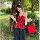 Xiaojijia plus size women's gentle style floral camisole thin sun protection cardigan women's flesh-covering chiffon shirt shirt suit