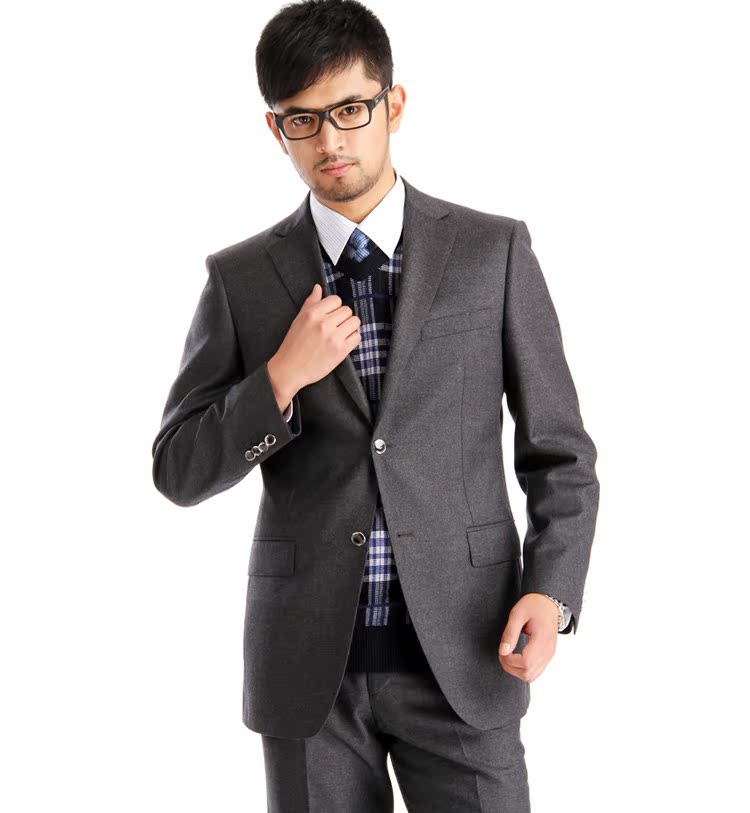 Costume homme en laine pour automne - Ref 1577610 Image 8