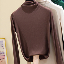 【百人验货】高品质莫代尔半高领打底衫