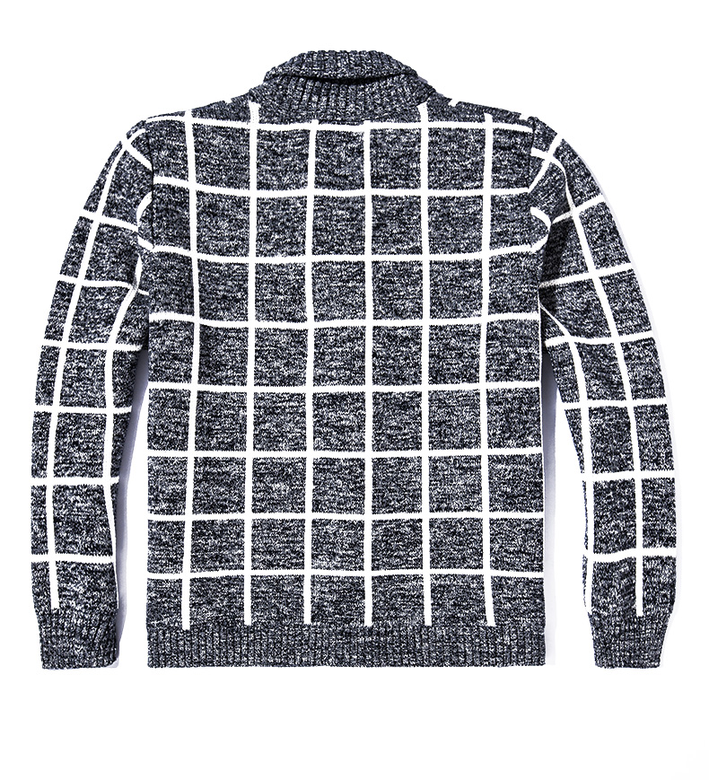 Rehagel Tide thương hiệu kích thước lớn áo len nam cardigan cộng với phân bón để tăng áo loose dòng quần áo mùa đông chất béo áo len
